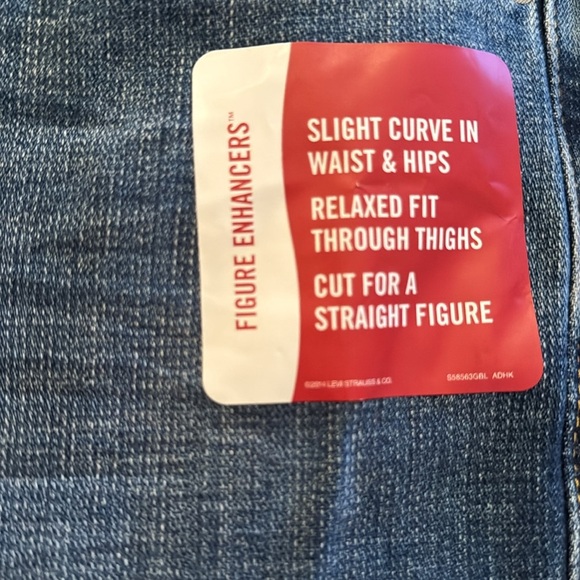 Levi’s fuller waist bootcut jeans 20W NWT - Picture 7 of 10